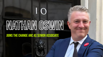 Nathan Oswin joins The Change Arc as Senior Associate
